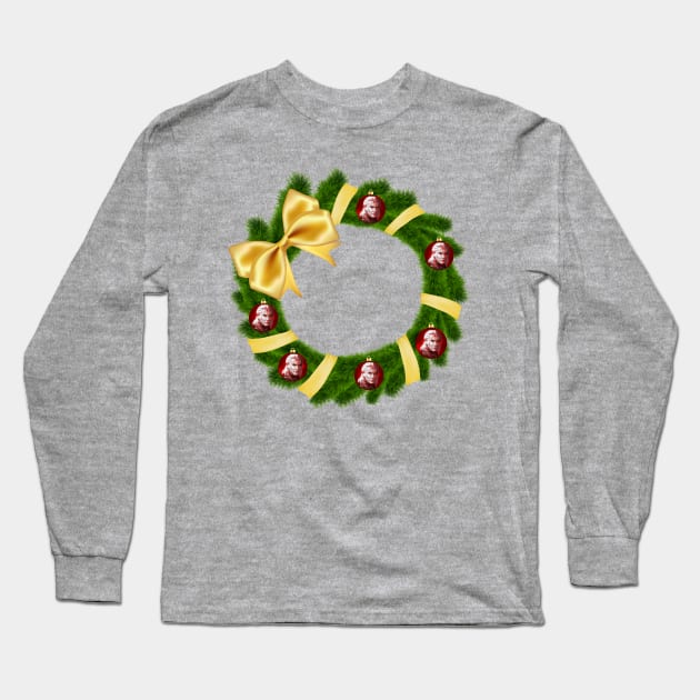 Wreath of Kahn Long Sleeve T-Shirt by chriswig